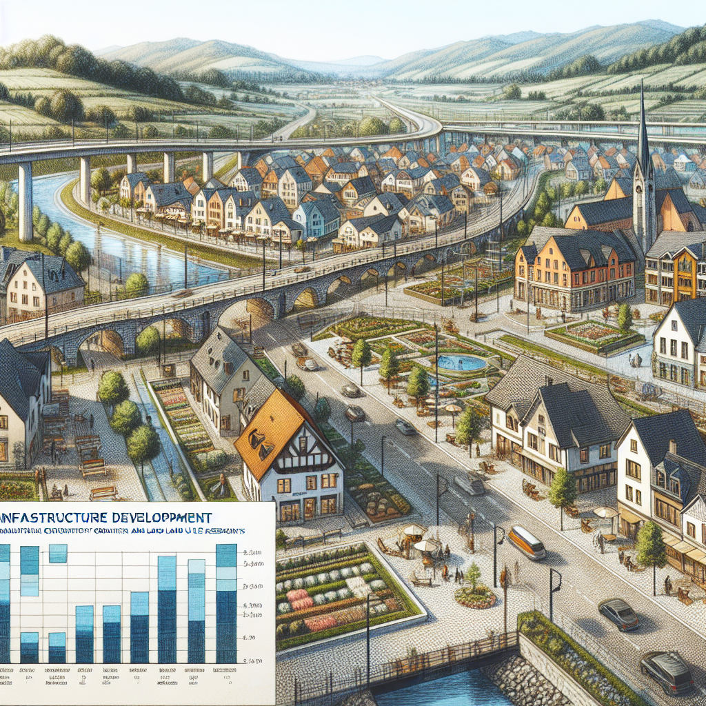 Infrastrukturentwicklung und Bodenrichtwerte in Hagen Berchum.